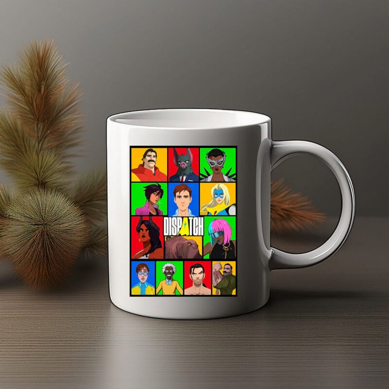 Dispatch Character Grid Mug