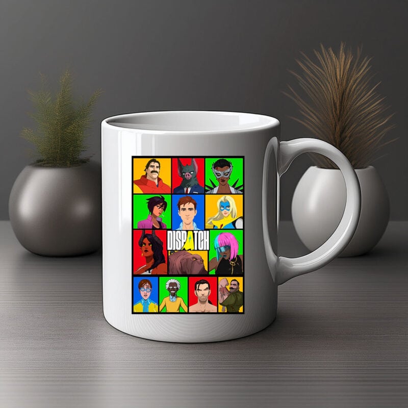 Dispatch Character Grid Mug