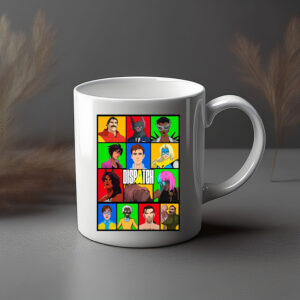 Dispatch Character Grid Mug