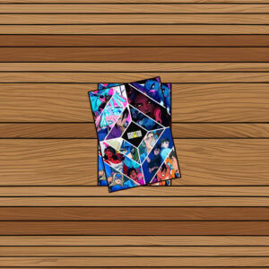 Dispatch Character Mosaic Neon Comic Collage Sticker