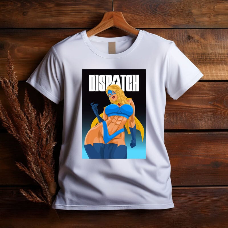 Dispatch Classic Blonde Superhero Power Pose Shirt