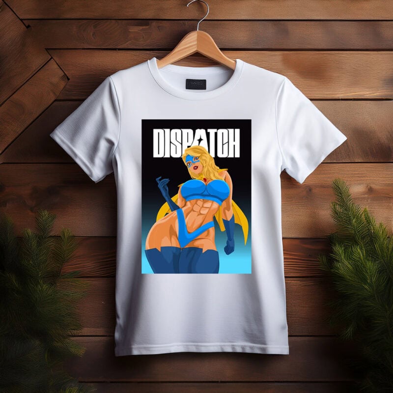 Dispatch Classic Blonde Superhero Power Pose Shirt