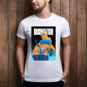 Dispatch Classic Blonde Superhero Power Pose Shirt
