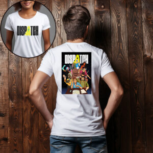 Dispatch Command Room Team Ensemble Comic Shirt
