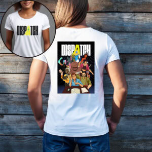 Dispatch Command Room Team Ensemble Comic Shirt