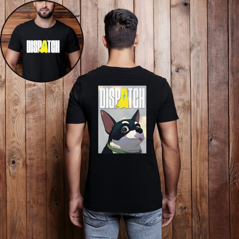 Dispatch Corgi Mascot Cute Comic Shirt