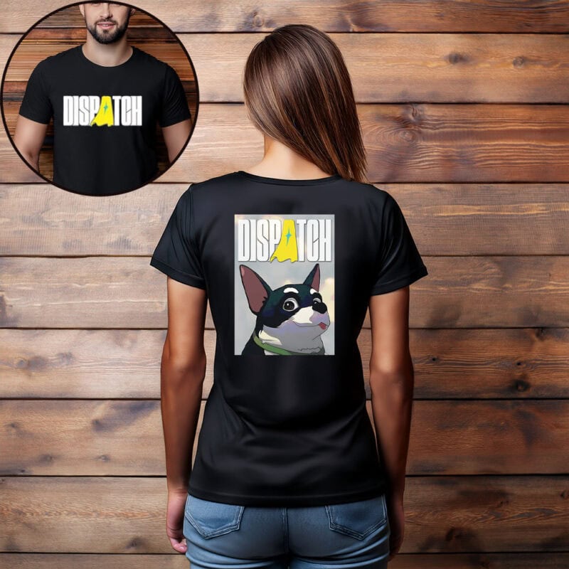 Dispatch Corgi Mascot Cute Comic Shirt