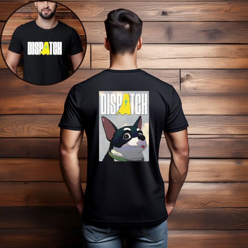 Dispatch Corgi Mascot Cute Comic Shirt