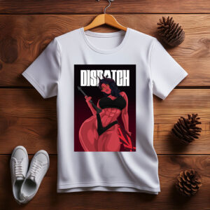 Dispatch Crimson Femme Fatale Dark Comic Shirt