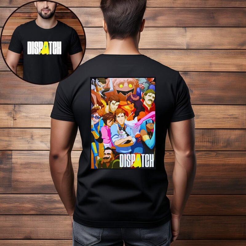 Dispatch Crowd Chaos Hero Ensemble Comic Shirt