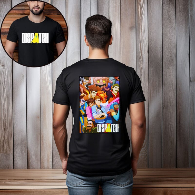 Dispatch Crowd Chaos Hero Ensemble Comic Shirt