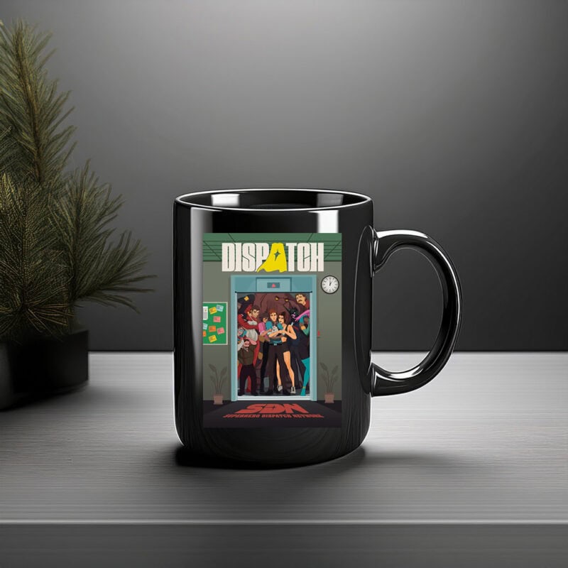 Dispatch Elevator Scene Mug