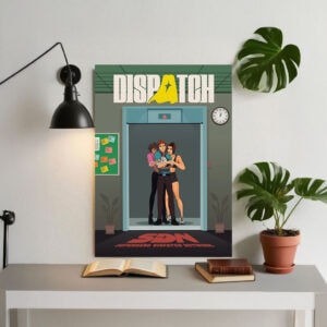 Dispatch Elevator Team – Superhero Network Poster