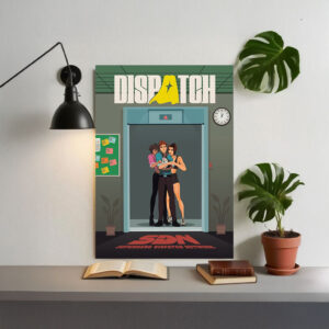 Dispatch Elevator Team – Superhero Network Poster