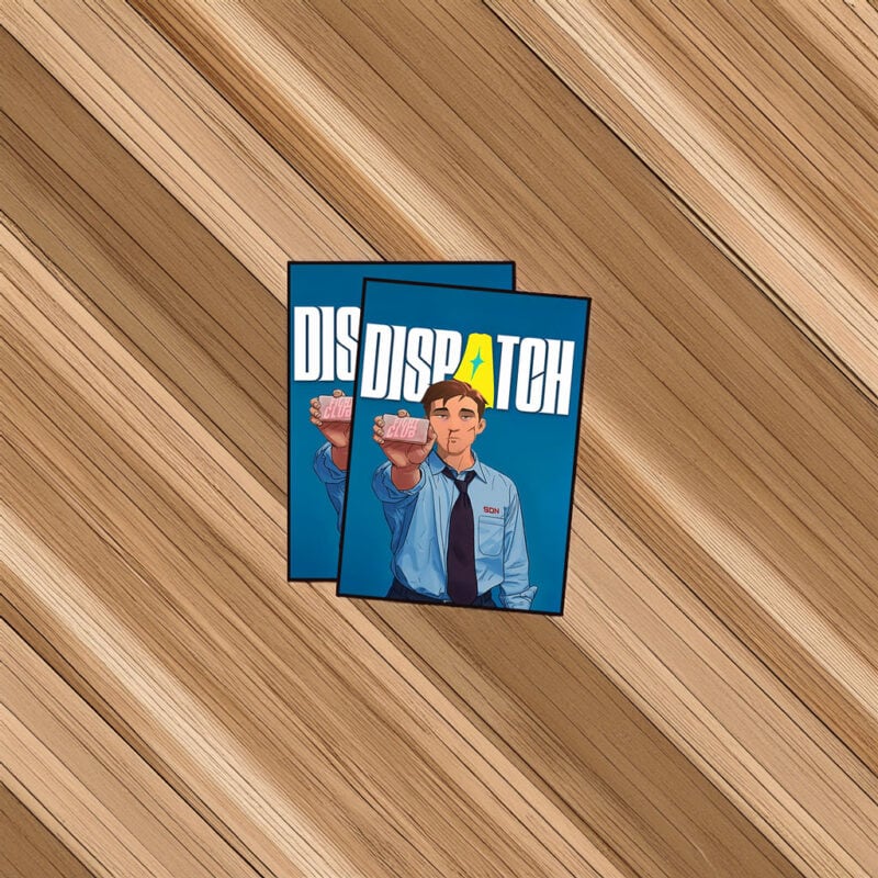 Dispatch Fight Club Style Statement Hero Sticker