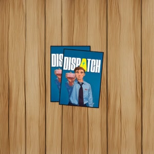 Dispatch Fight Club Style Statement Hero Sticker