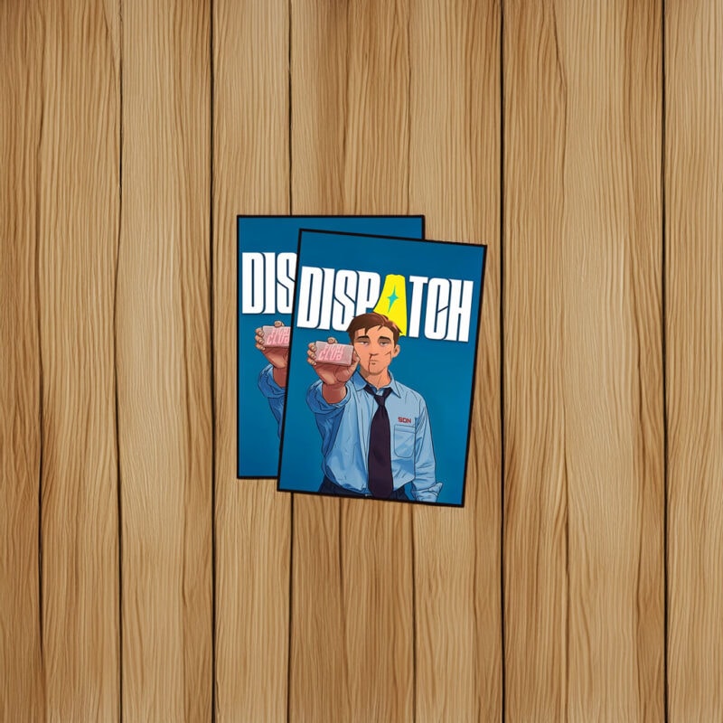 Dispatch Fight Club Style Statement Hero Sticker