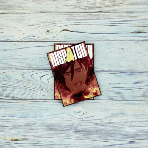 Dispatch Firelight Intense Hero Portrait Sticker