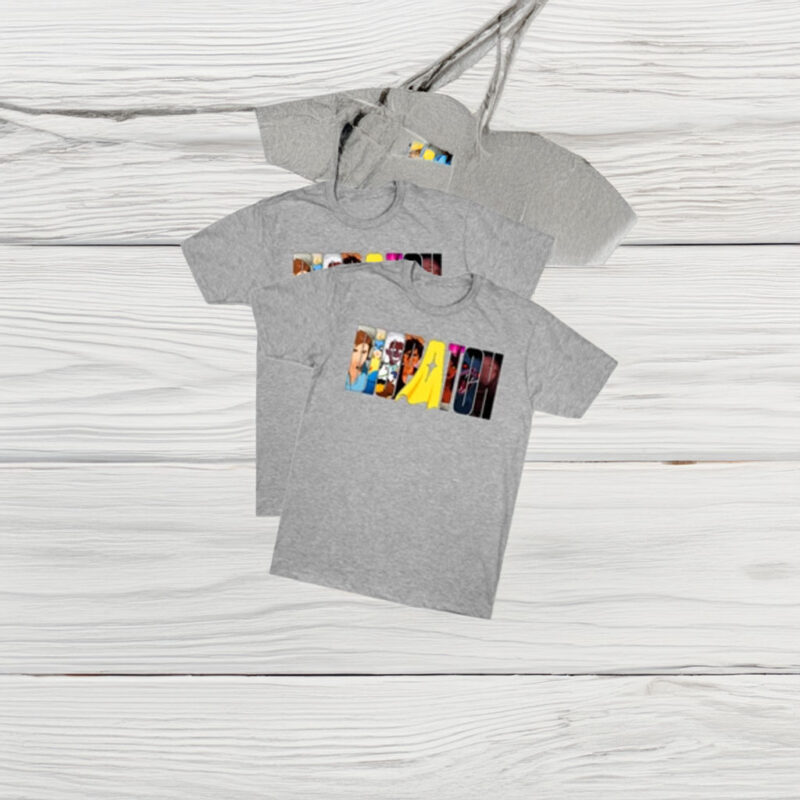 Dispatch Game 2025 Lettering Graphic T-Shirt