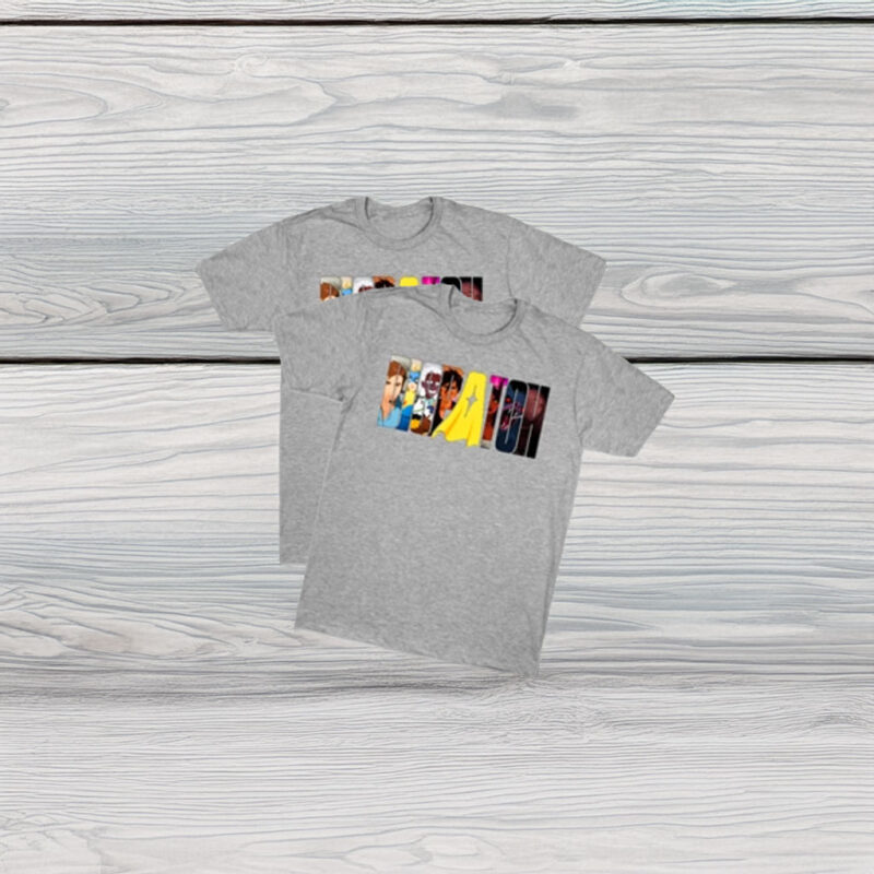 Dispatch Game 2025 Lettering Graphic T-Shirt