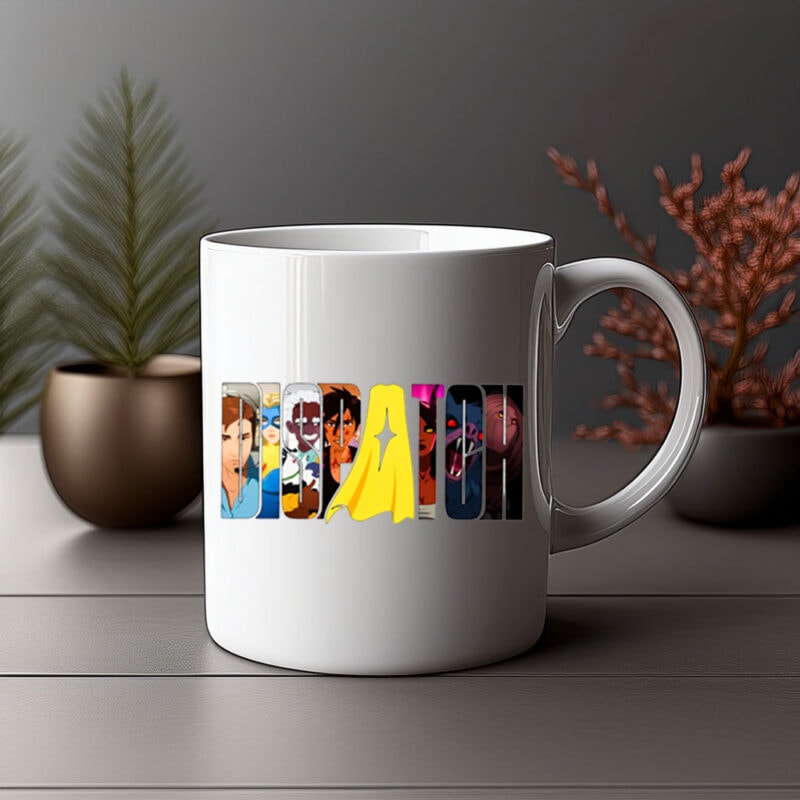 Dispatch Game 2025 Lettering Mug