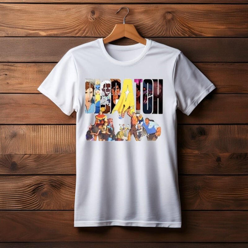 Dispatch Game 2025 Shirt – MechaMan Invisigal Tee