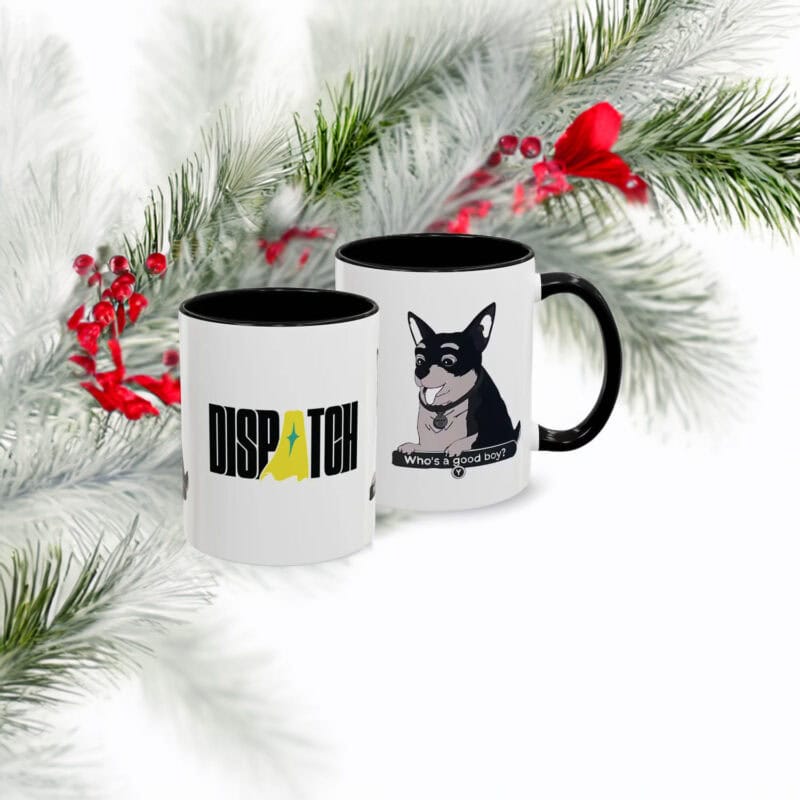 Dispatch Game Beef Dog Mug – SDN Mug