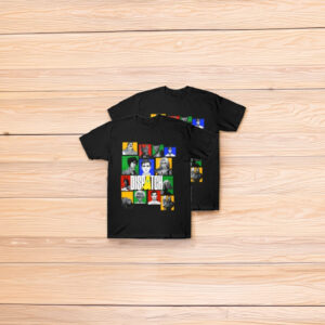 Dispatch Game Character Collage Graphic T-Shirt