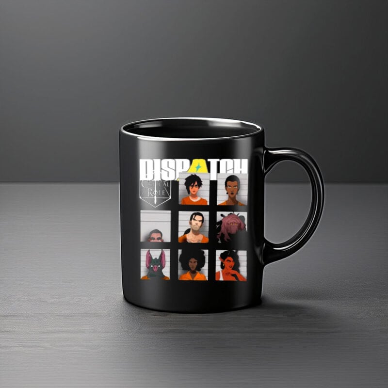 Dispatch Game Character Grid Coffee Mug