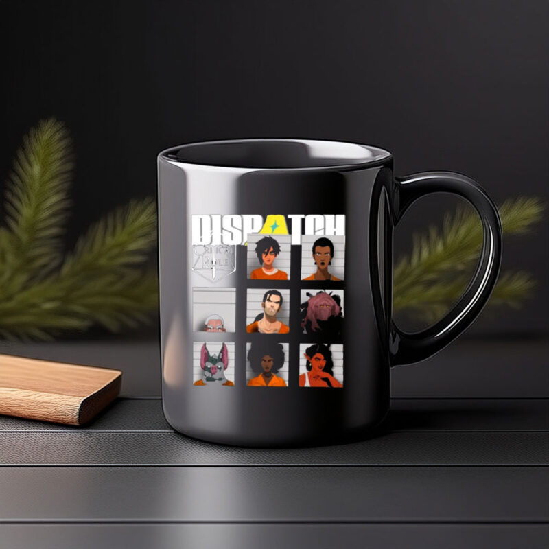 Dispatch Game Character Grid Coffee Mug