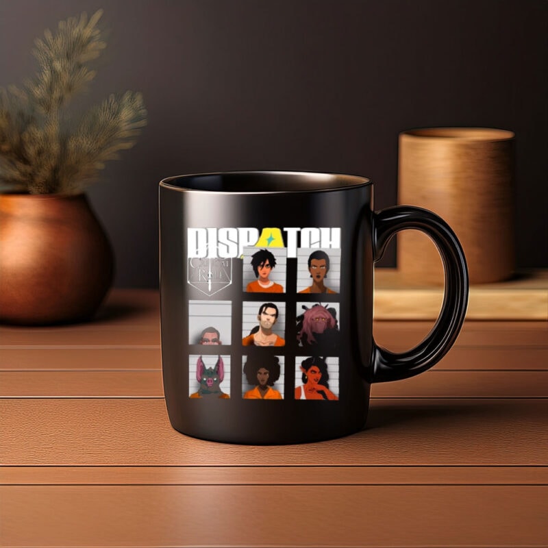 Dispatch Game Character Grid Coffee Mug