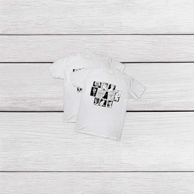 Dispatch Game Character Grid Graphic T-Shirt