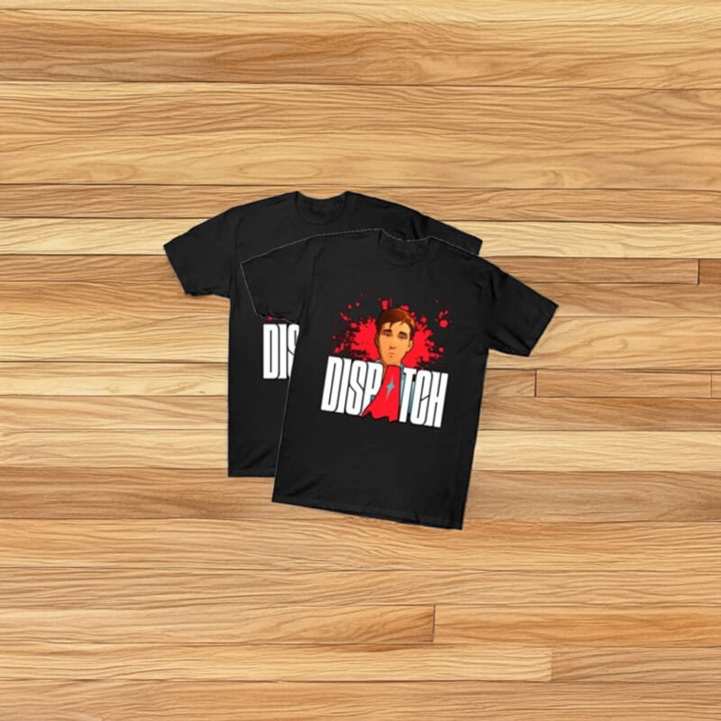 Dispatch Game Character Portrait Logo T-Shirt