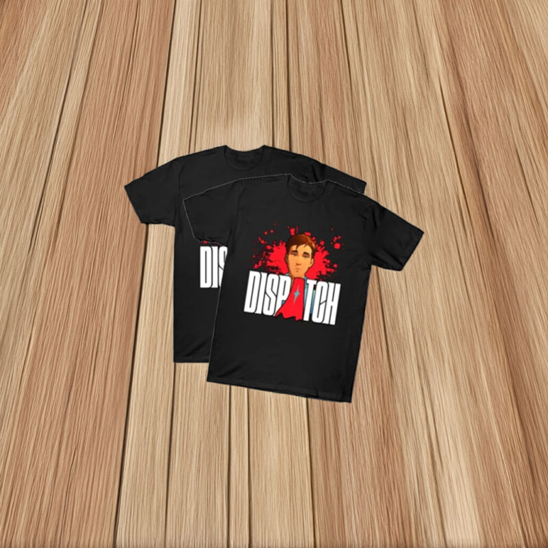 Dispatch Game Character Portrait Logo T-Shirt