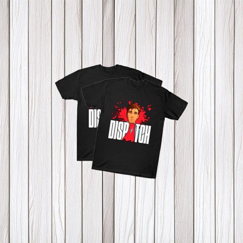 Dispatch Game Character Portrait Logo T-Shirt