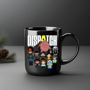 Dispatch Game Chibi Character Squad Coffee Mug