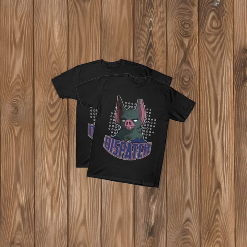 Dispatch Game Donkey Mascot Graphic T-Shirt