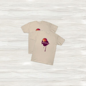 Dispatch Game Dripping Logo Minimal T-Shirt
