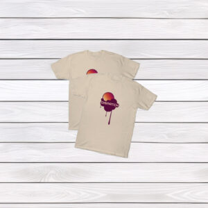Dispatch Game Dripping Logo Minimal T-Shirt