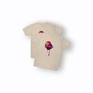Dispatch Game Dripping Logo Minimal T-Shirt