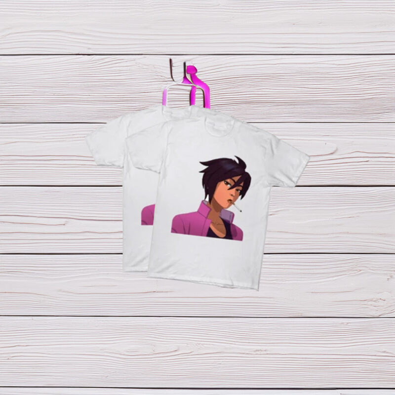Dispatch Game Female Character Portrait T-Shirt
