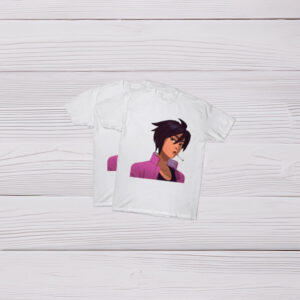 Dispatch Game Female Character Portrait T-Shirt