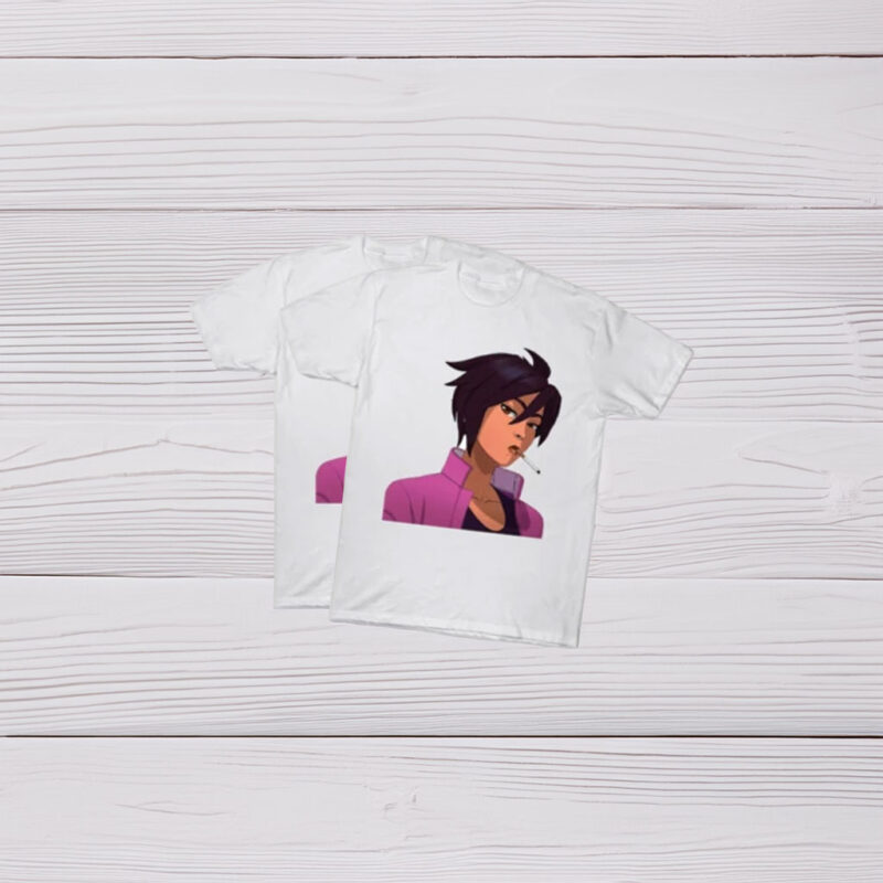 Dispatch Game Female Character Portrait T-Shirt