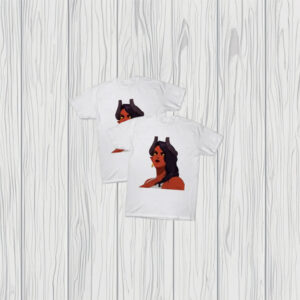 Dispatch Game Female Portrait Graphic T-Shirt