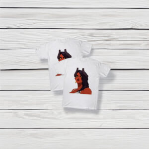 Dispatch Game Female Portrait Graphic T-Shirt