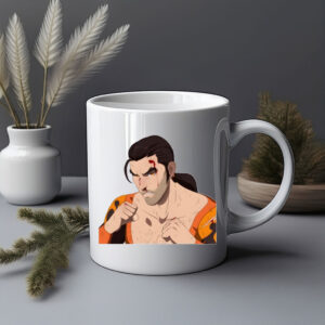 Dispatch Game Fighter Character Coffee Mug