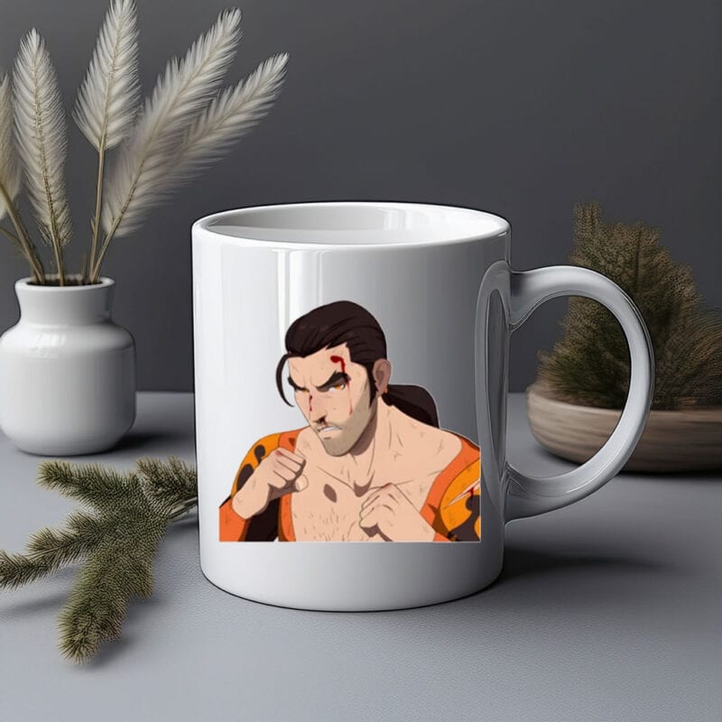 Dispatch Game Fighter Character Coffee Mug