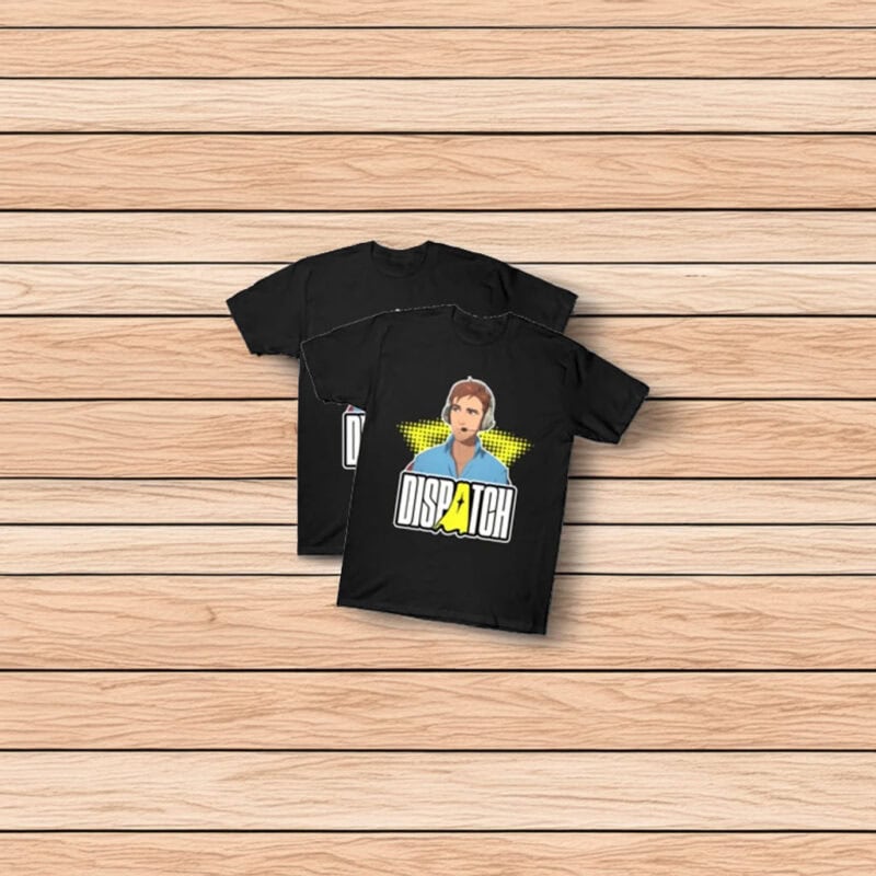 Dispatch Game Hero Portrait Logo T-Shirt