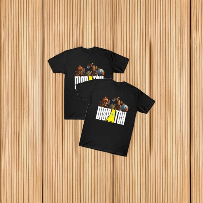 Dispatch Game Hero Squad Logo T-Shirt