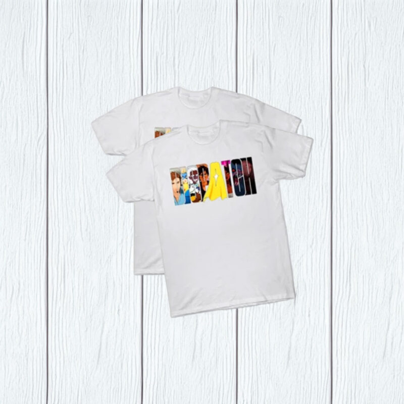 Dispatch Game Lettering Graphic T-Shirt